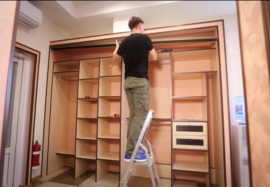 Wardrobe assembly and install service