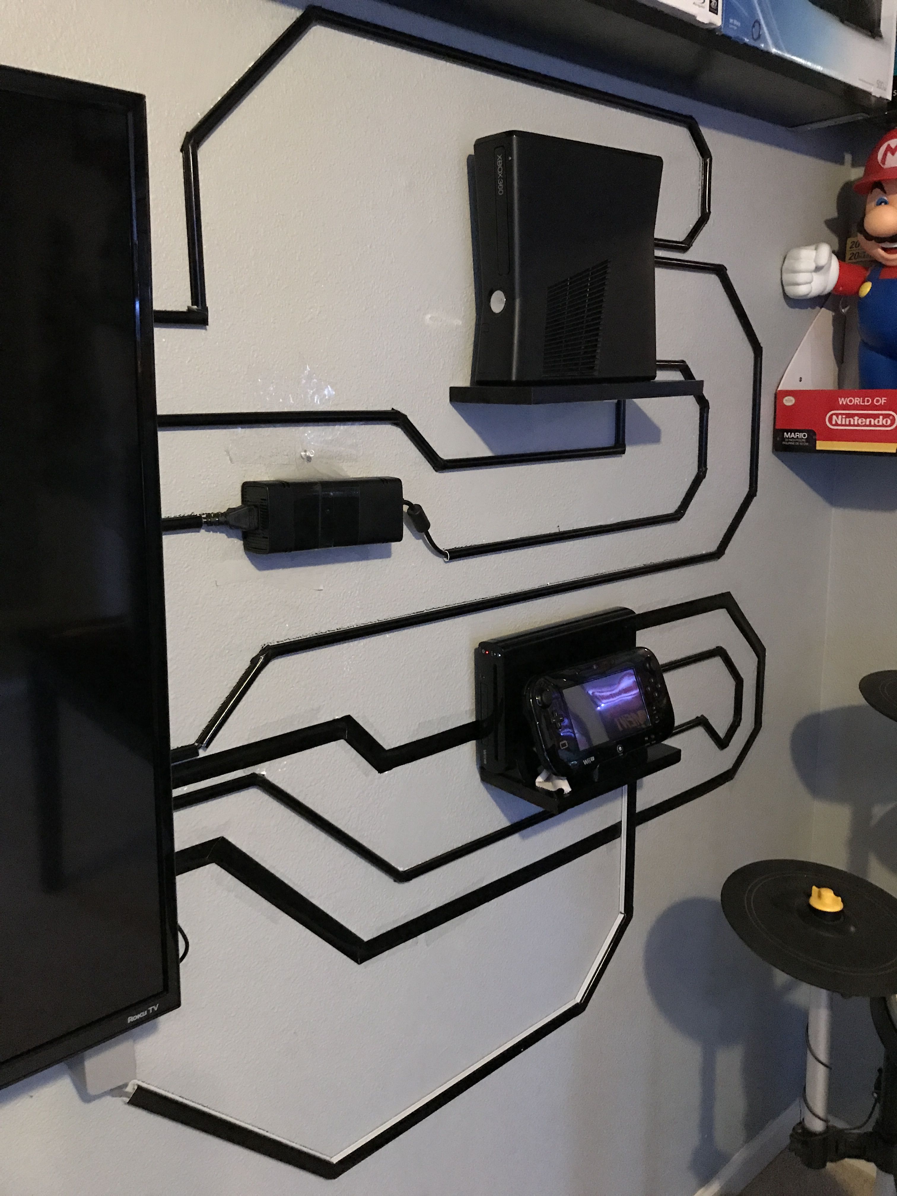 Xbox connect and installation on wall
